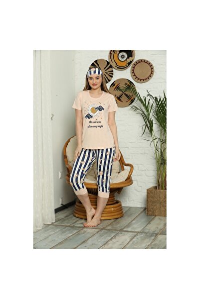 BOYRAZ Women's Spring Pajamas with Matching Sleep Mask