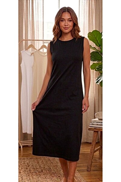 femmefinesse Women's Long Sleeveless Dress Lining 100% Cotton Hijab Lining, U...