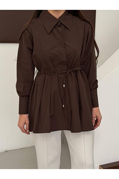 Makarina Women's Poplin Shirt Tunic