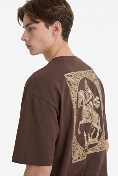 LC Waikiki 100% Cotton Boxy Fit Printed T-Shirt