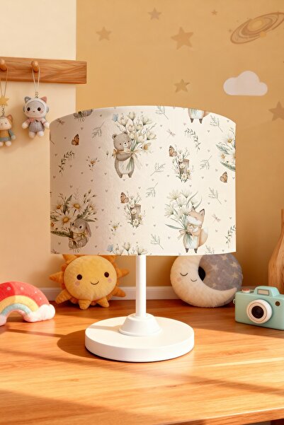 EVPANYA Floral Cute Forest Patterned Children's Room Lampshade