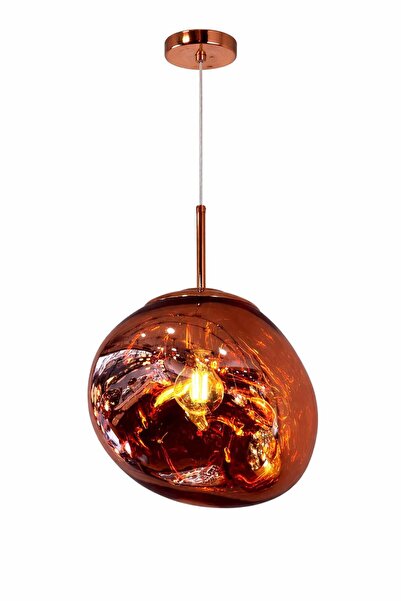 ecodesignline RoseAmber MİX 3’lü Eskitme Sarkıt Avize – Amber , Füme , Bal Ca...