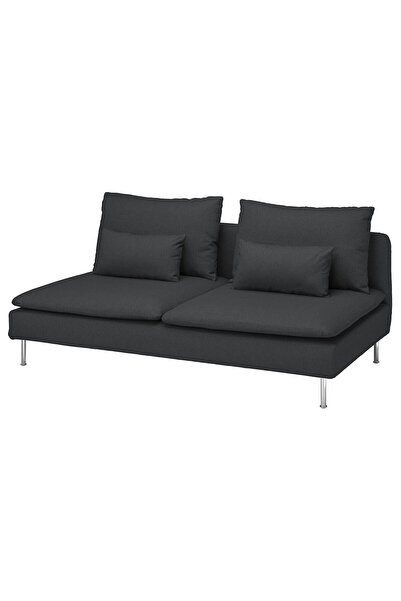 IKEA Gri Konforlu Kanepe - 3'lü kanepe