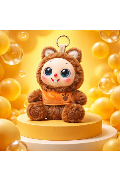 victiny Brown keychain my BFF an infectious smile