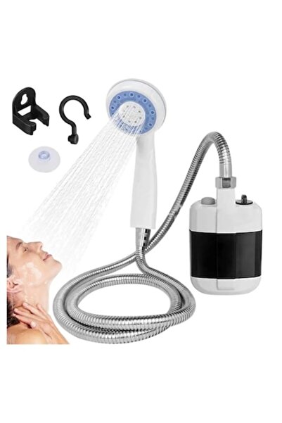 UNİBOX Duș electric portabil pentru camping cu baterie de 2200mAh