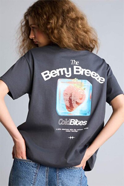 LC Waikiki Oversize Printed T-Shirt