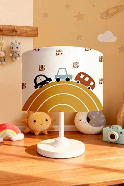 EVPANYA عاكس الضوء لغرفة الأطفال بنمط الطريق الصغير