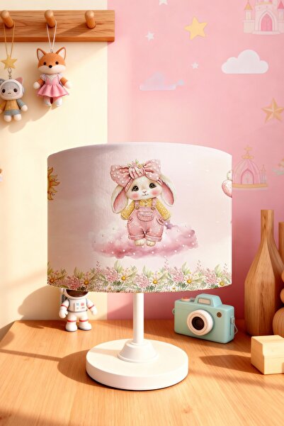 EVPANYA Fancy Rabbit Patterned Children's Room Lampshade