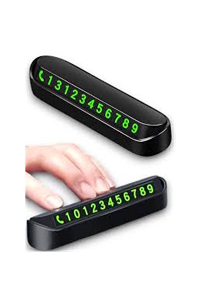 Kenpool Car Interior Dashboard Retractable Number Display Phone Number Visual...