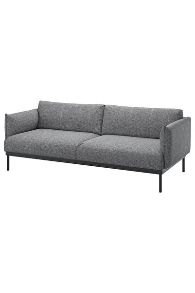 IKEA Gri Modern Kanepe - 3'lü kanepe