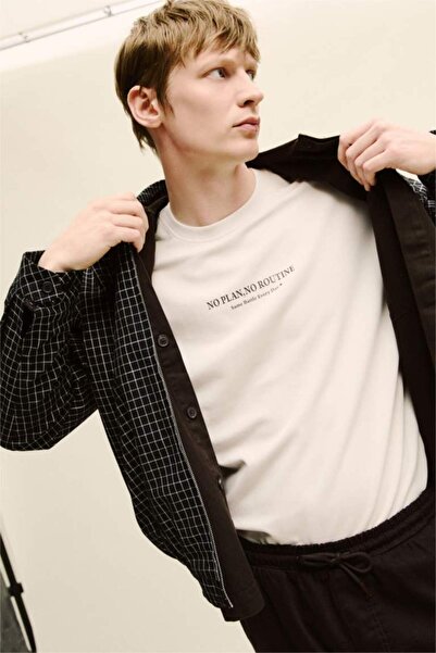 LC Waikiki Breathable Boxy Fit Printed T-Shirt