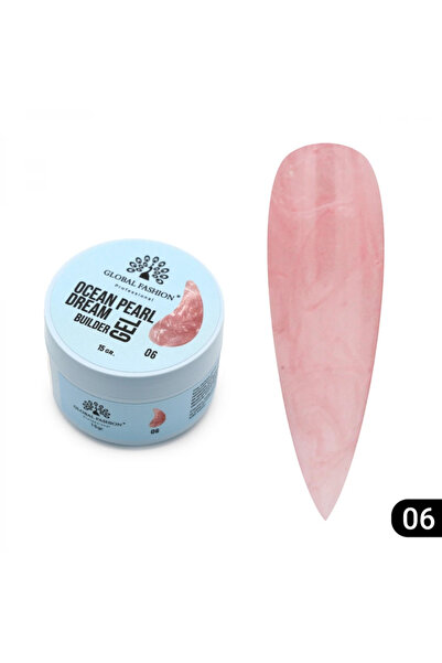 Anil Professional Cosmetics Builder Gel Ocean Pearl 15”Ml ; No:6