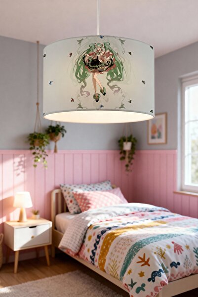 EVPANYA عاكس الضوء لغرفة الأطفال بتصميم ميكو مينيمال كيرل للفتيات