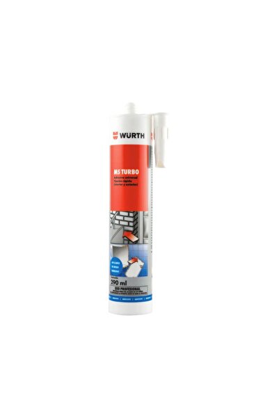 Würth High Tack Yapıştırıcı 290 ml Beyaz - Süper Hızlı Kuruyan MS Turbo Yapış...