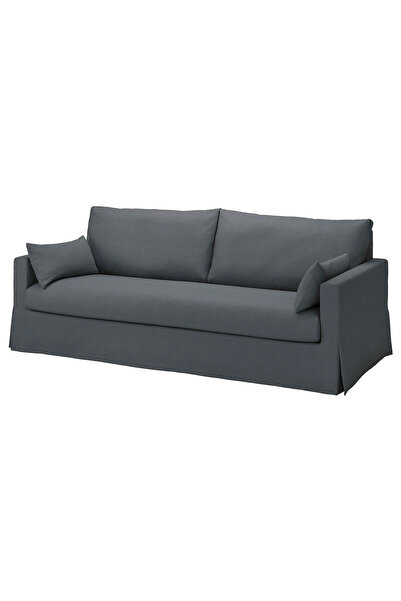 IKEA Gri Rahat Kanepe - 3'lü kanepe