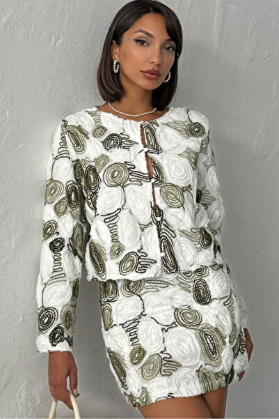 VERYMODA Embroidered Shirt - Blue Dsn |   F1962