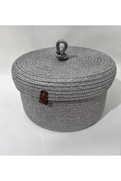 ZEMİRA TEKSTİL Καλάθι με καπάκι, Καλάθι οργάνωσης πολλαπλών χρήσεων, Οργανωτή...