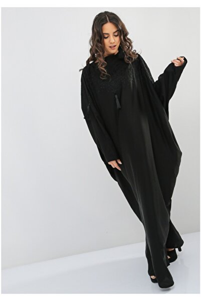 Bousni Bahraini Style Embroidered Abaya