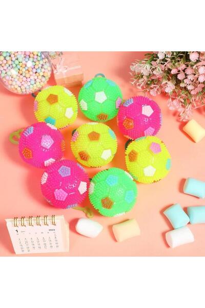 Rally كرة سبايكي مضيئة 24 حبة ..