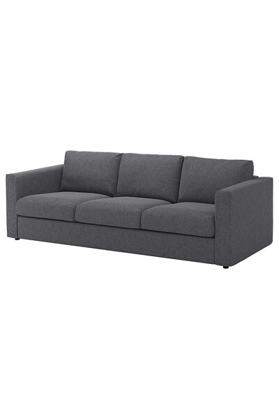 IKEA Gri Ferah Kanepe - 3'lü kanepe