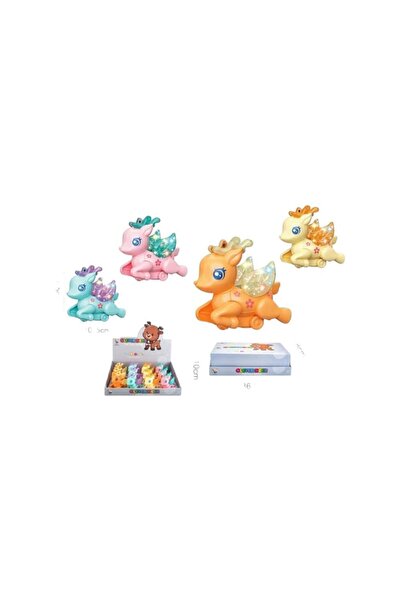 Rally Little Deer with Bright Colors .. 12 Pieces ..