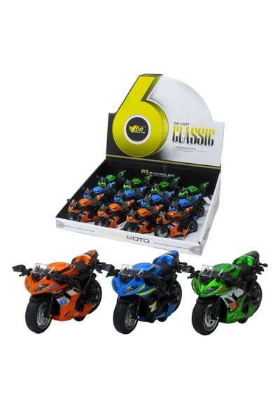 Rally دراجة نارية متعددة الالوان(12 قطعه)