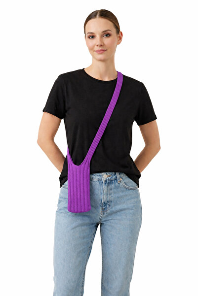 Neden Tekstil Knitted Sleeve Strap Phone Case Compatible with All Brands and ...