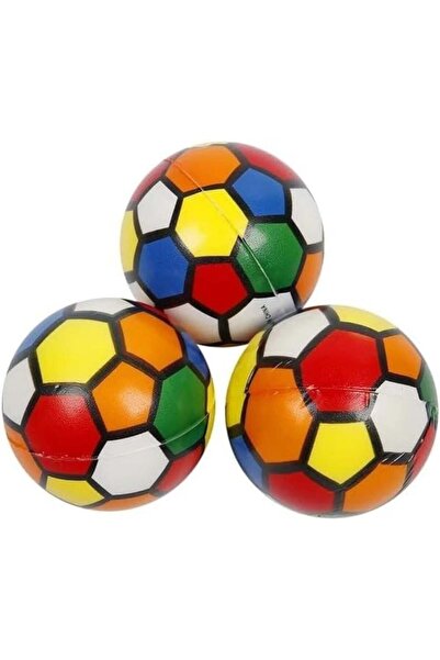 Rally كرة قدم صغيرة ملونة .. 6 حبات ..