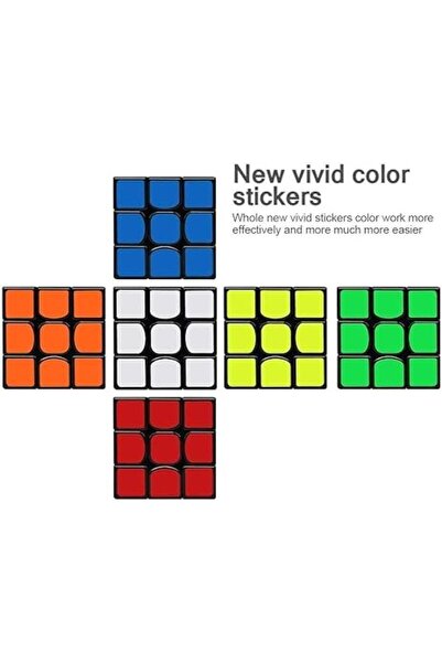 Rally Classic Rubik's Cube .. 6 Pieces ..