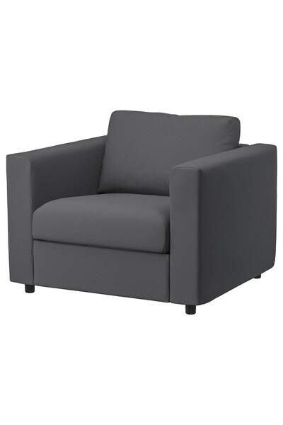 IKEA Gri Şık Kanepe - tekli koltuk