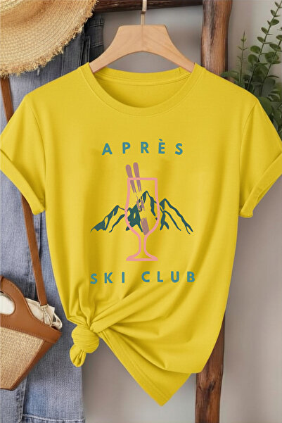 l'eivor Tricou pentru damă cu imprimeu Apres Ski Club