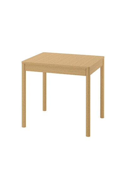 IKEA Meşe Sağlam Yemek Masası - açılır mutfak masası