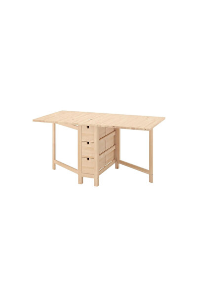 IKEA Huş Sağlam Yemek Masası - katlanır mutfak masası