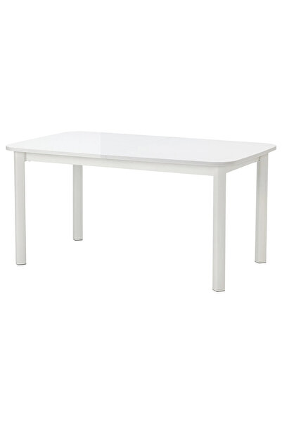 IKEA Beyaz Modern Yemek Masası - açılır yemek masası