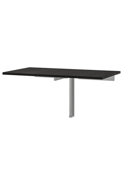 IKEA Beyaz Geniş Yemek Masası - duvara monte masa