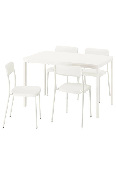 IKEA Beyaz Zarif Yemek Masası - yemek masası takımı