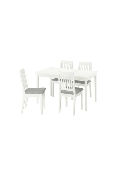 IKEA Beyaz Şık Yemek Masası - yemek masası takımı