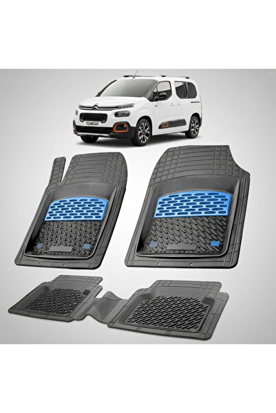 TEAMCAR Συμβατά πατάκια δαπέδου για Citroen Berlingo Γενιάς III 2018-2024 |  ...