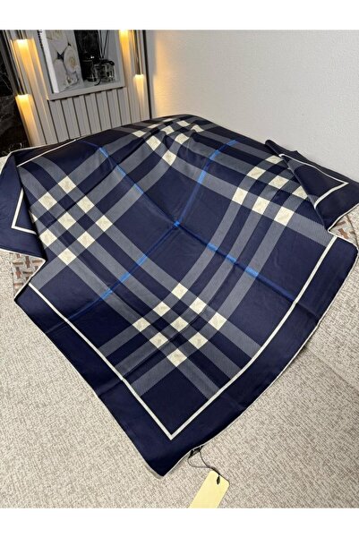 Shiva Scarfs Double-Sided New Season Premium Plaid Voile Silk Scarf Accessory...