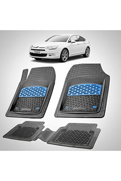 TEAMCAR Συμβατά πατάκια δαπέδου για Citroen C5 Γενιάς II 2008-2017 |   Μπλε