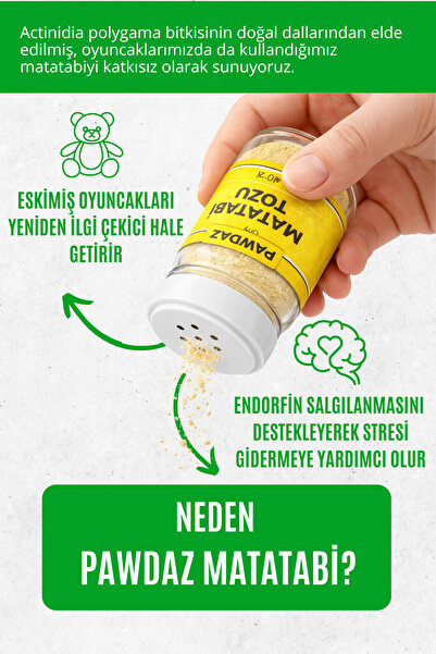 pawdaz Matatabi Tozu 40 ML - Öğütülmüş Matatabi Silvervine Ağacı