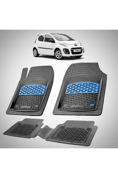TEAMCAR Σιτροέν C1 Γενιά Ι Συμβατά Πατάκια Δαπέδου 2005-2014 |   Μπλε