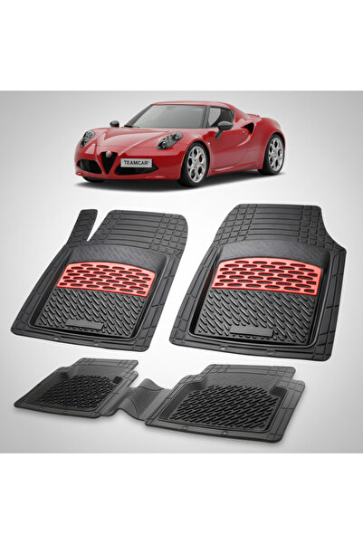 TEAMCAR Alfa Romeo 4C Coupe 1ης Γενιάς Συμβατά Πατάκια Δαπέδου 2013-2020 |   ...