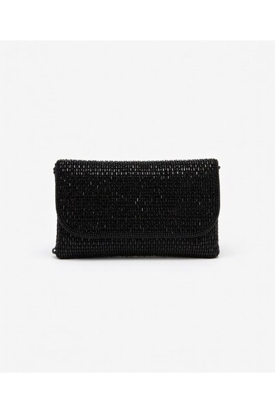 silora Luxury Crystal Evening Clutch Bag with Hidden Handle and Shoulder Chai...