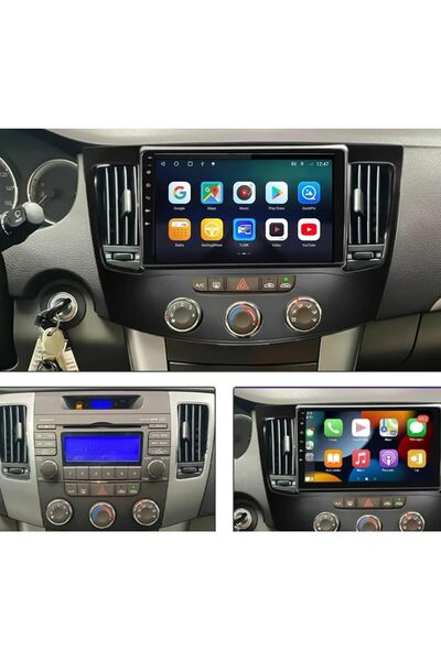 Generic شاشة أندرويد سوناتا مع كاربلاي وأندرويد أوتو 2009-2010 مع كاميرا خلفي...