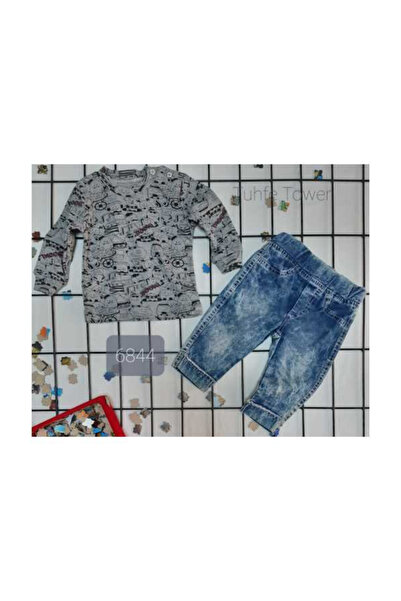 KOT PANTOLON & SWEATSHİRT BEBEK TAKIM (ERKEK ÇOCUK) (MEVSİMLİK) TUHFETOWER