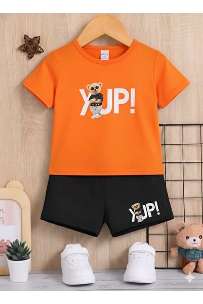 Nice Clothes ΚΑΛΟΚΑΙΡΙΝΟ ΠΑΙΔΙΚΟ ΣΕΤ ΜΠΛΟΥΖΑΚΙ-ΣΟΡΤΣ ΟΥΝΙΣΕΞ (ΜΕ ΣΤΑΜΠΑ YUPİ)