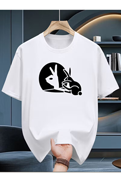 LİNA06 100% Pure Short-Sleeved T-Shirt, Fashionable And Versatile Casual Style