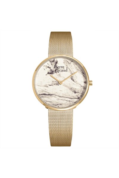 Pierre Ricaud Pierre Ricaud watch, gold stainless steel, 35mm case, gold dial...