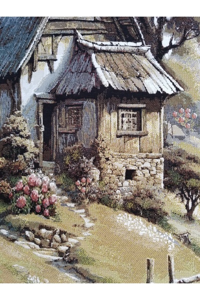 GoblenAL M38K Long-Lasting Tapestry Fabric - Vertical Landscape - Conceptual Decors, Creative Applications - 50X110 cm